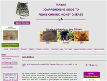 Tablet Screenshot of felinecrf.org